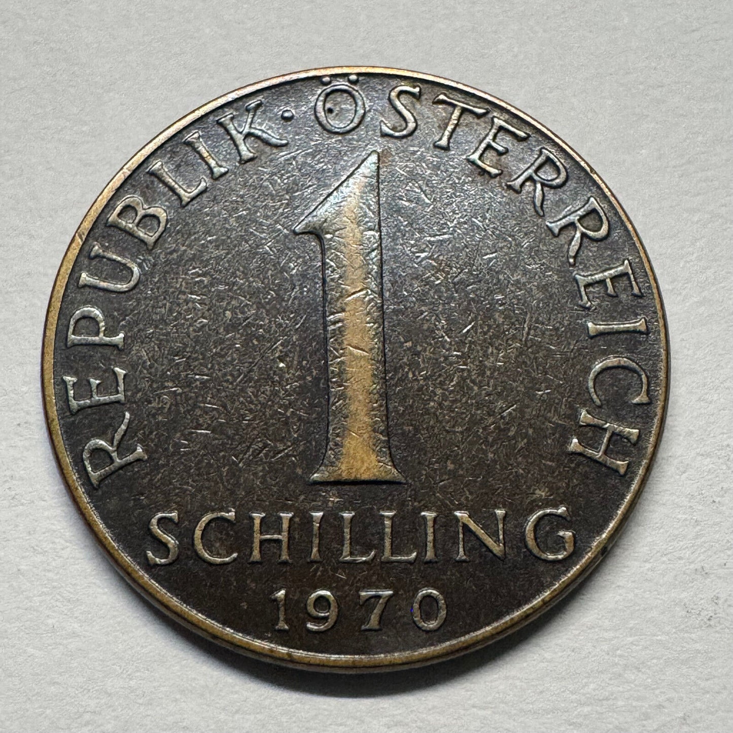 1970 Austria 1 Schilling - Beautiful Coin - #B-040