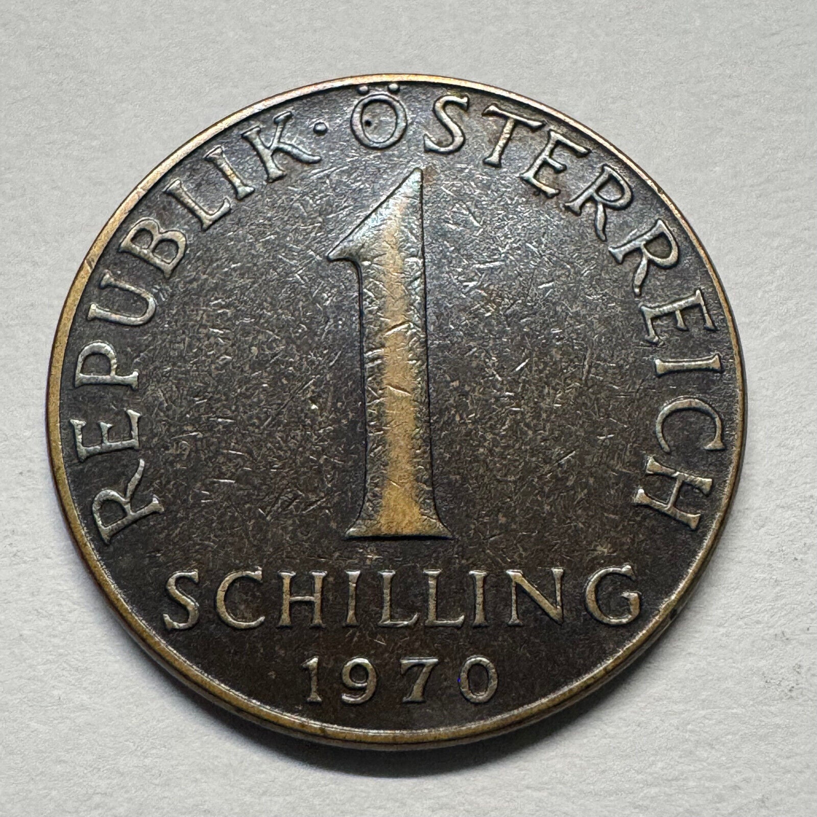 1970 Austria 1 Schilling - Beautiful Coin - #B-040