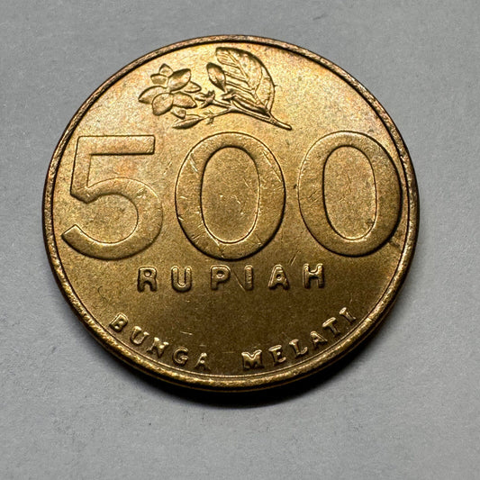 1997 Indonesia 500 Rupiah - Beautiful Coin - #A-012