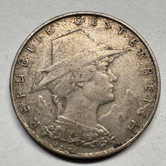 1928 Austria 10 Groschen - Beautiful Coin - #A-019