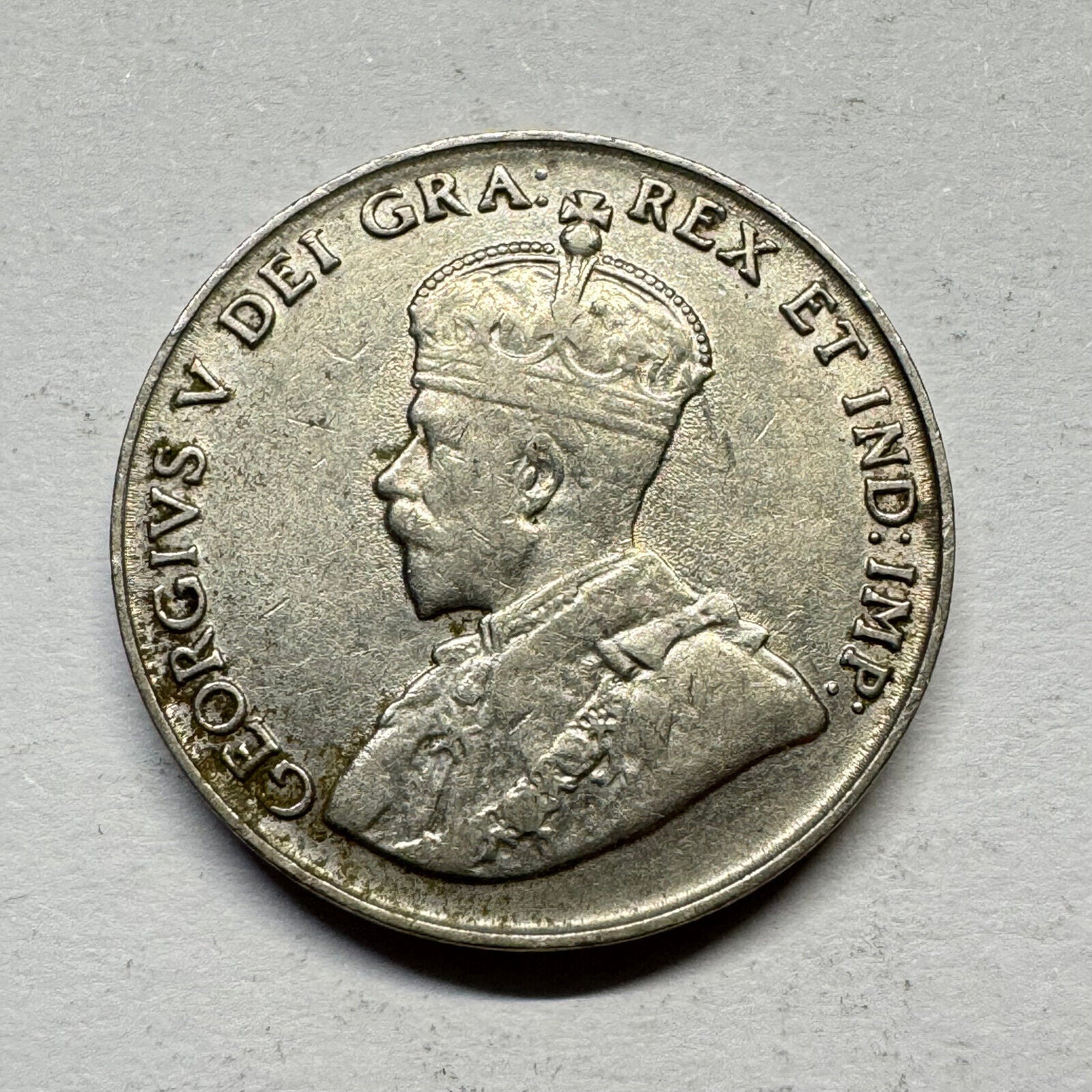 1922 Canada 5 Cents- Beautiful Coin - #A-003