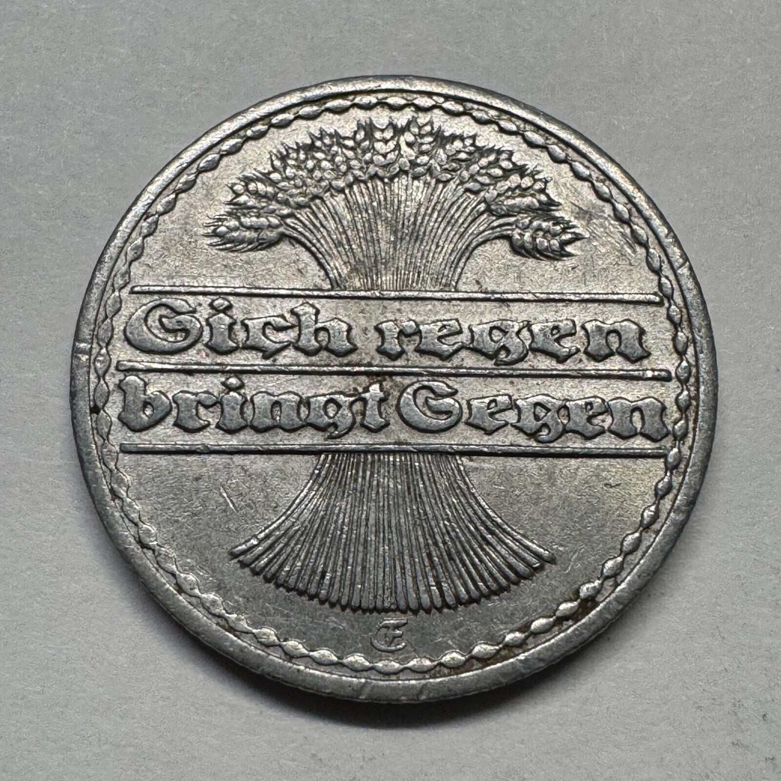 1920 Germany 50 Pfennig - Beautiful Coin - #B-011