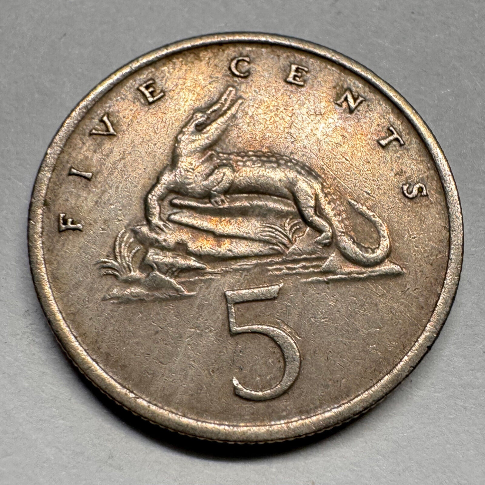 1972 Jamaica 5 Cents - Beautiful Coin - #A-032