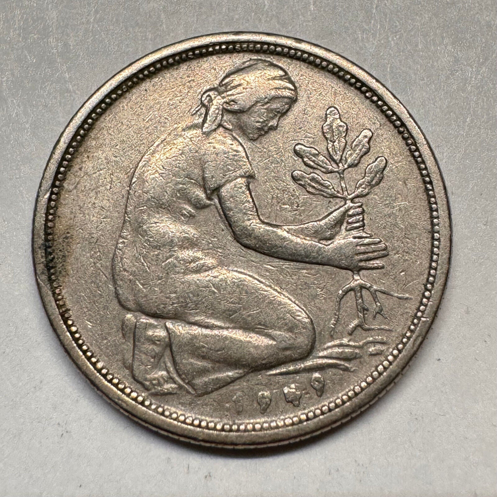 1949 Germany 50 Pfennig - Beautiful Coin - #A-016