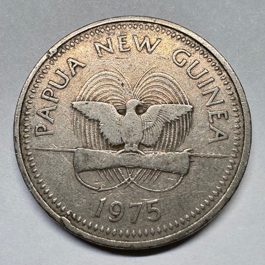 1975 Papua New Guinea 20 Toea - Beautiful Coin - #A-031