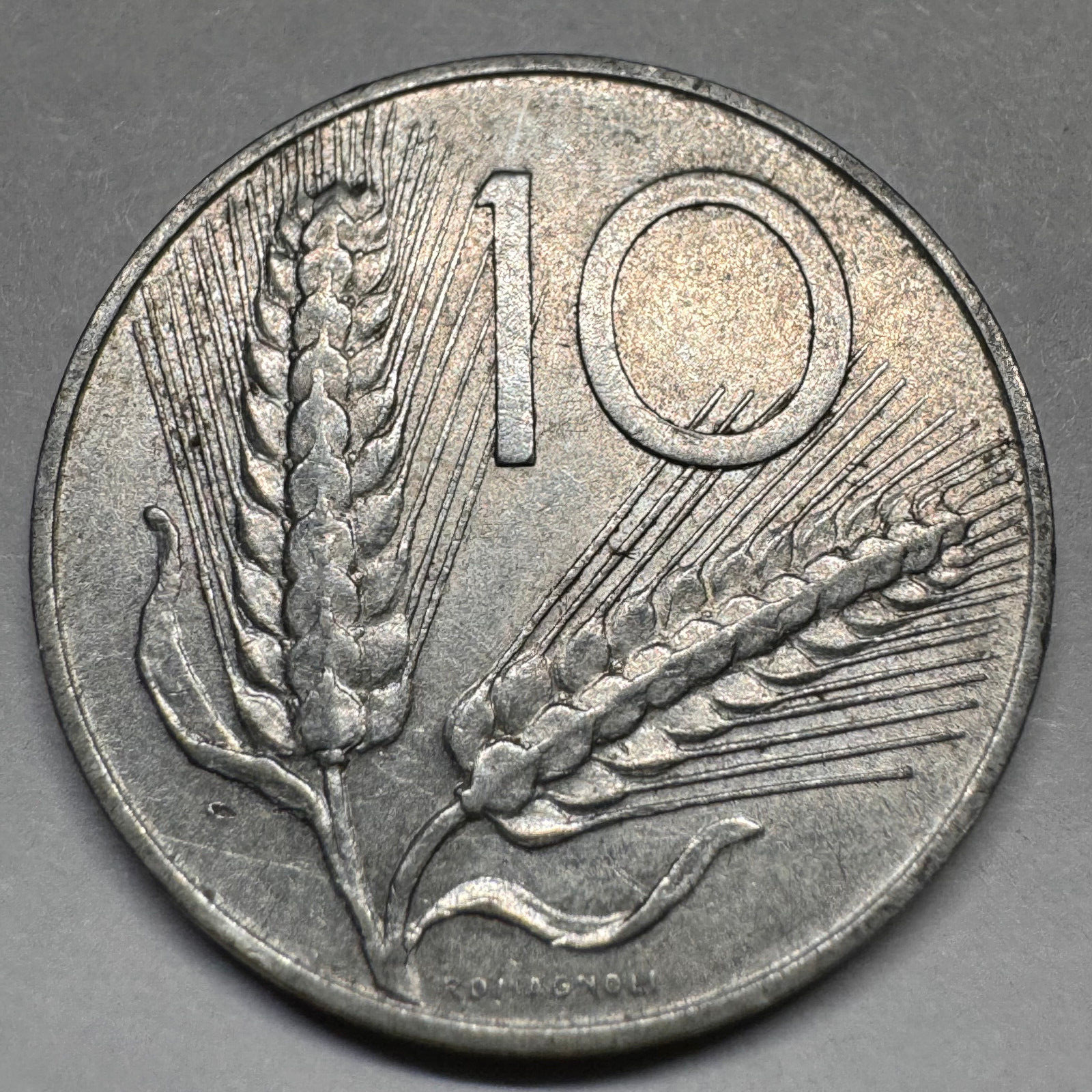 1951 Italy 10 Lira - Beautiful Coin - #A-046