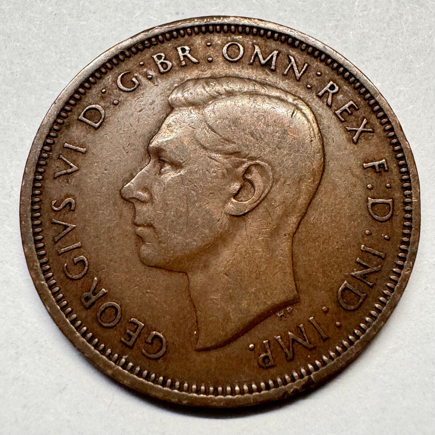 1940 UK 1/2 Penny - Beautiful Coin - #A-035