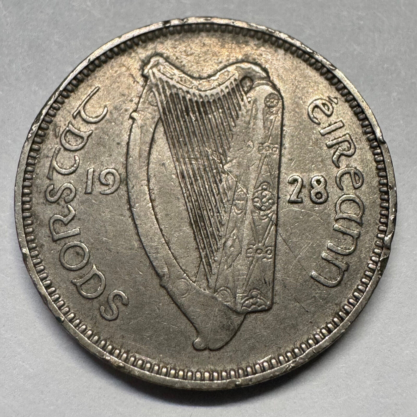 1928 Ireland 6 Pence - Beautiful Coin - #A-073