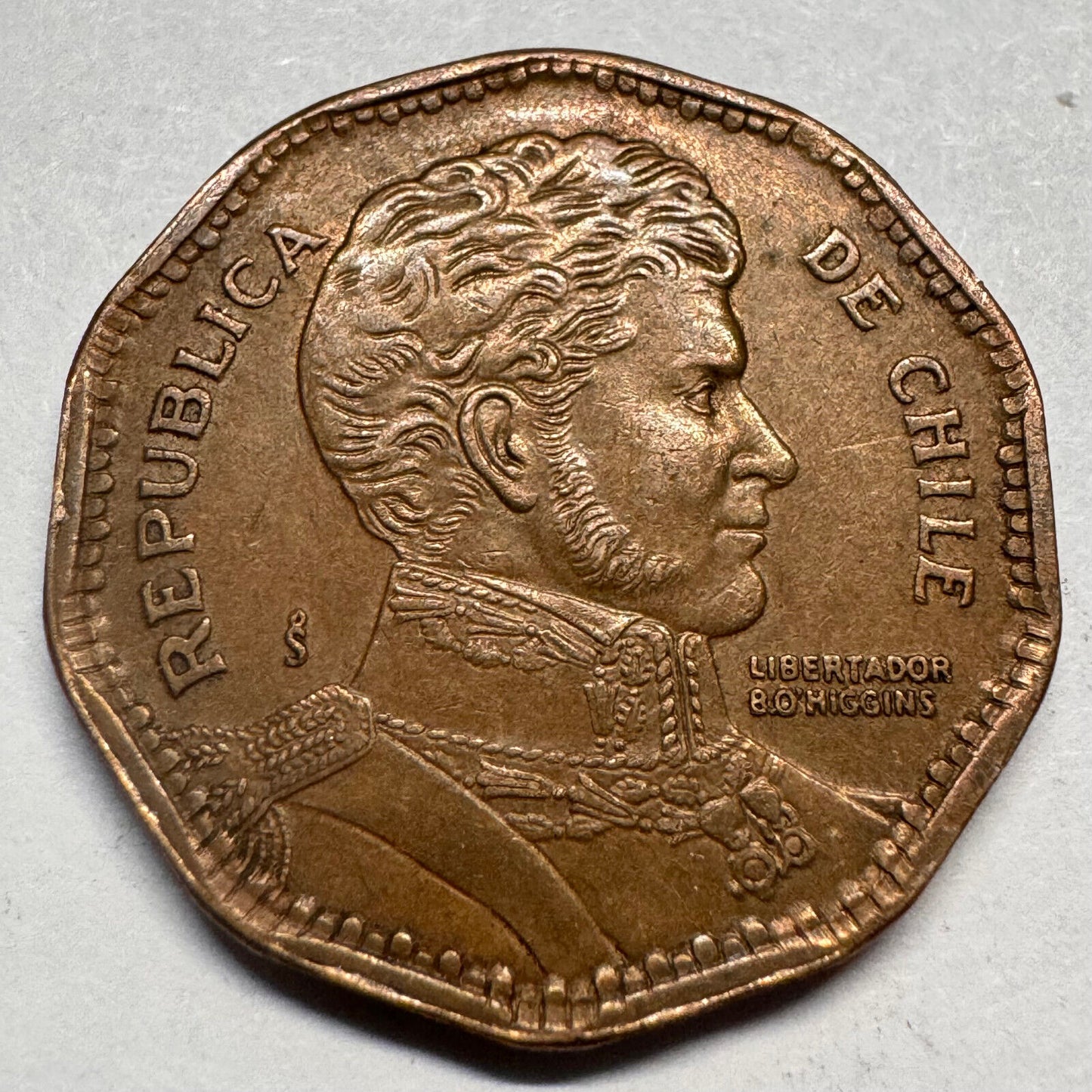1981 Chile 50 Pesos - Beautiful Coin - #A-064