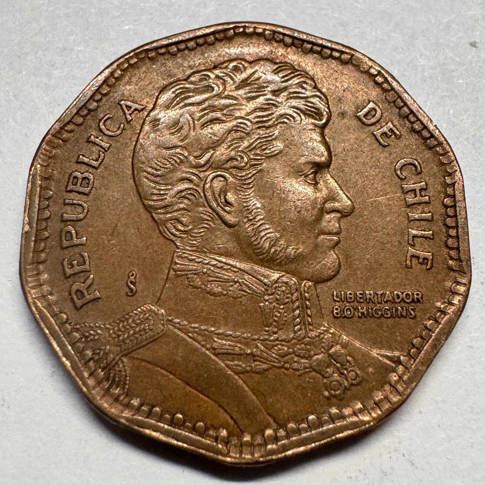 1981 Chile 50 Pesos - Beautiful Coin - #A-064