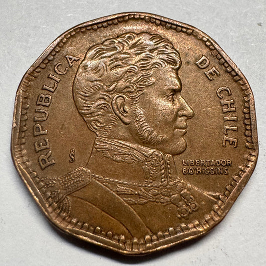 1981 Chile 50 Pesos - Beautiful Coin - #A-064