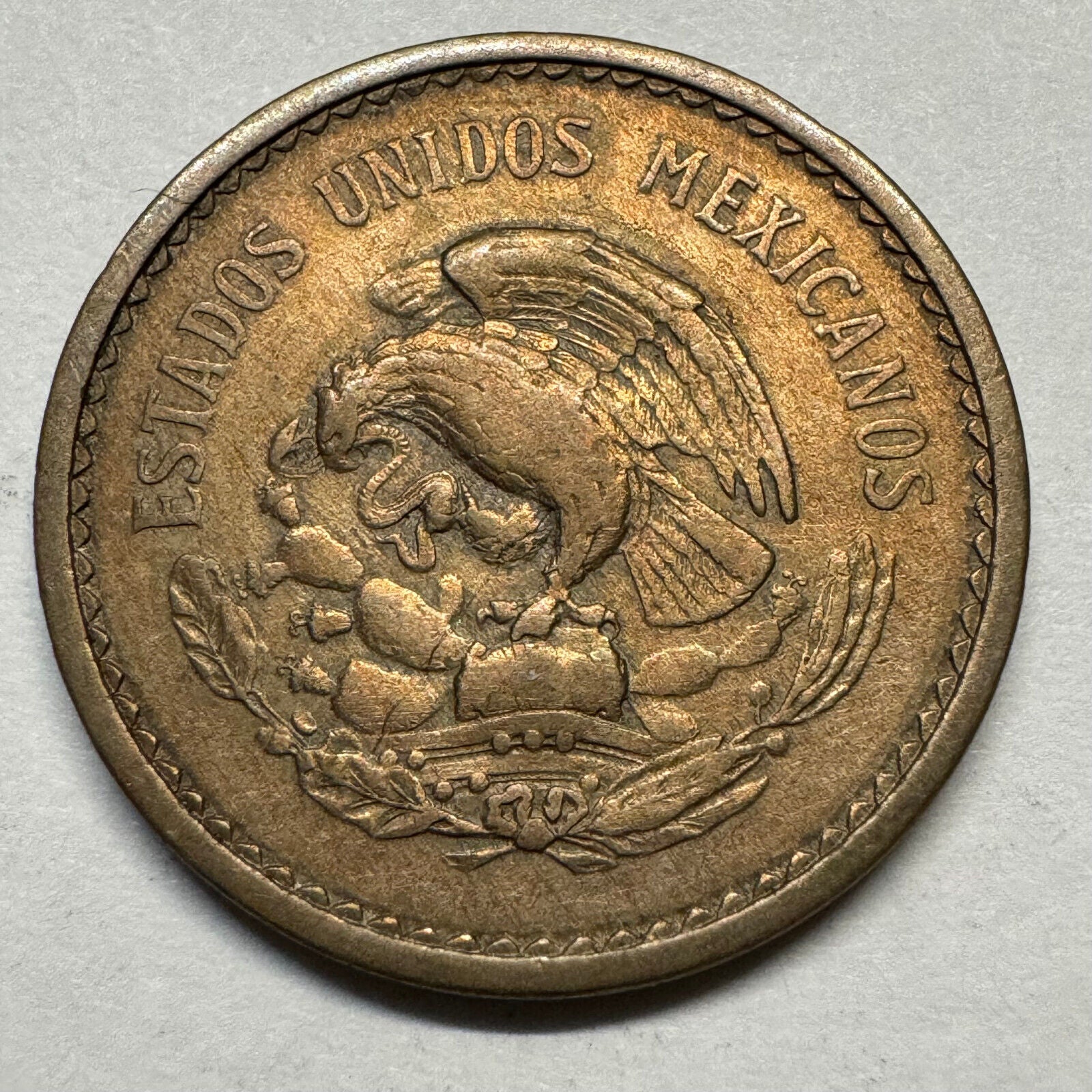 1945 Mexico 10 Centavos - Beautiful Coin - #A-006