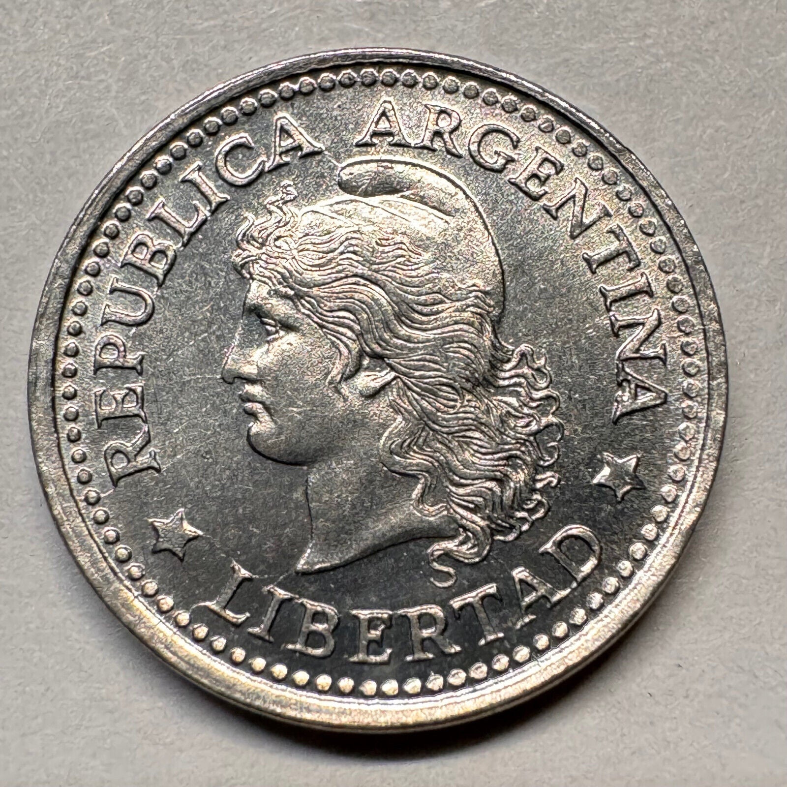 1974 Argentina 1 Centavo - Beautiful Coin - #A-017
