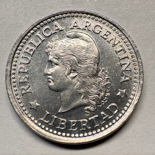 1974 Argentina 1 Centavo - Beautiful Coin - #A-017