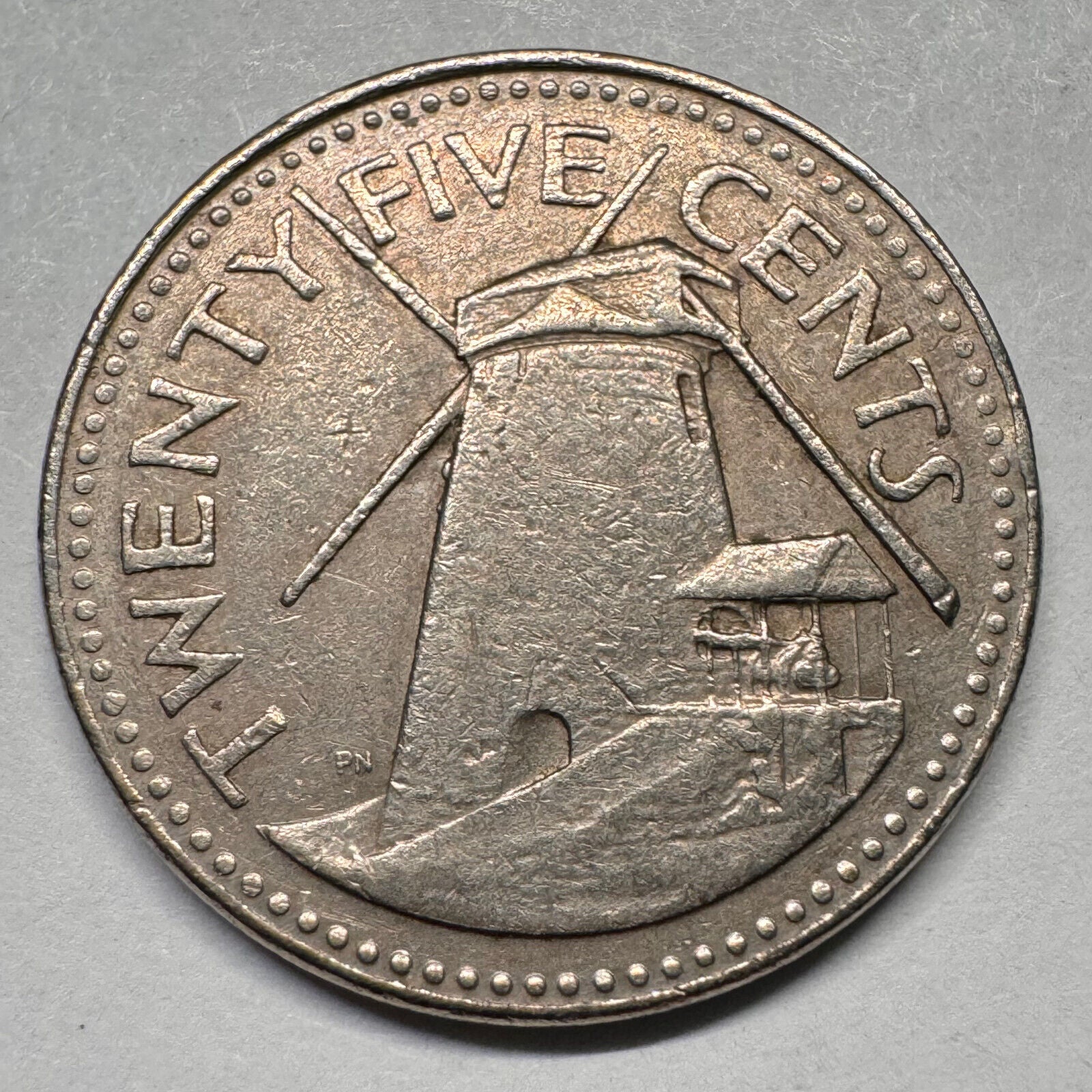 1981 Barbados 25 Cents - Beautiful Coin - #A-025