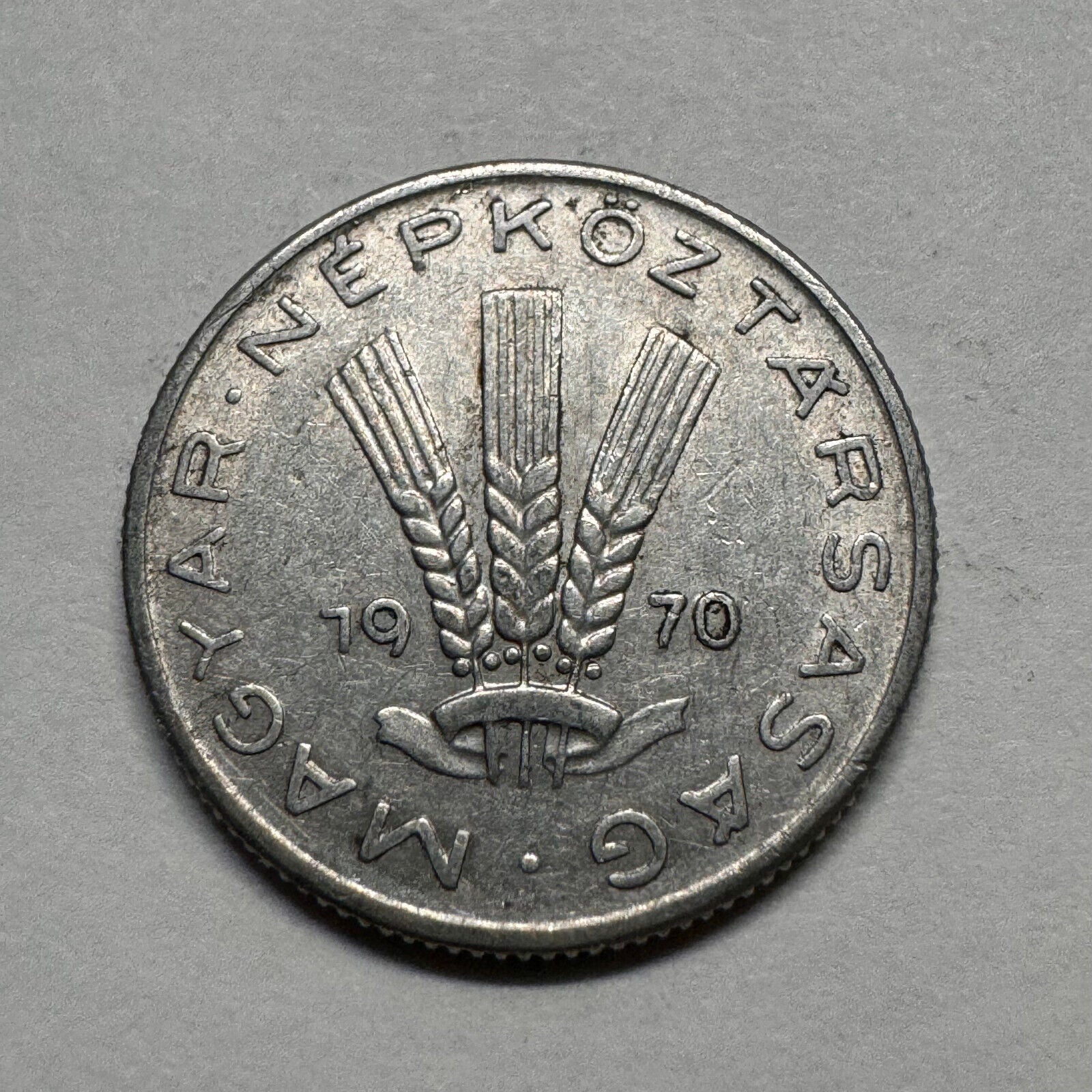 1970 Hungary 20 Filler - Beautiful Coin - #A-012