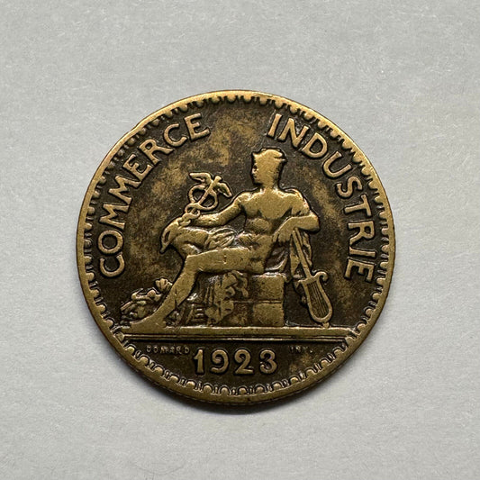 1923 France 50 Centimes - Beautiful Coin - #B-022