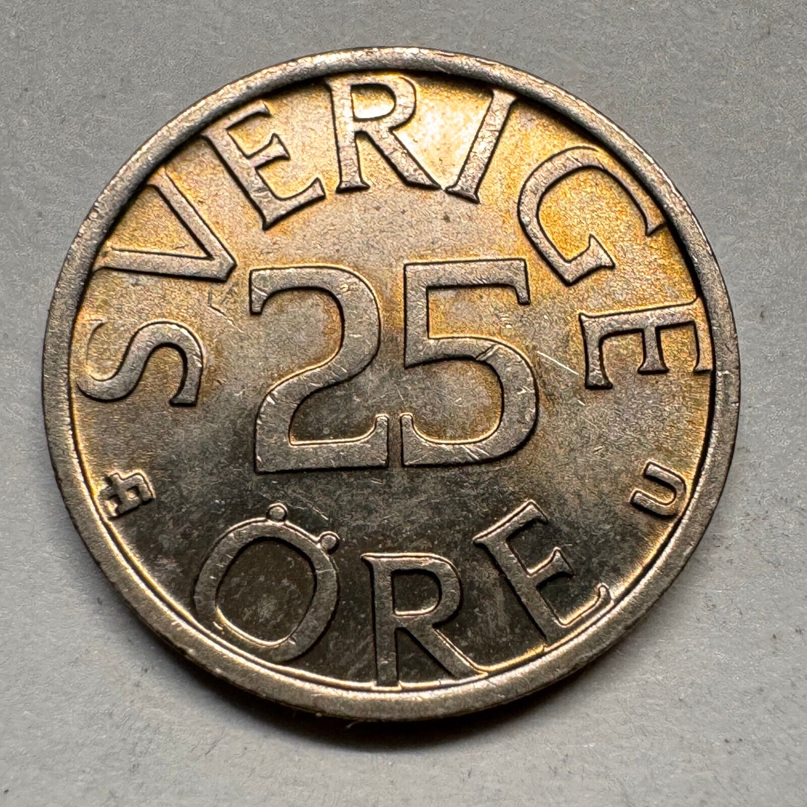 1978 Sweden 25 Ore - Beautiful Coin - #A-015