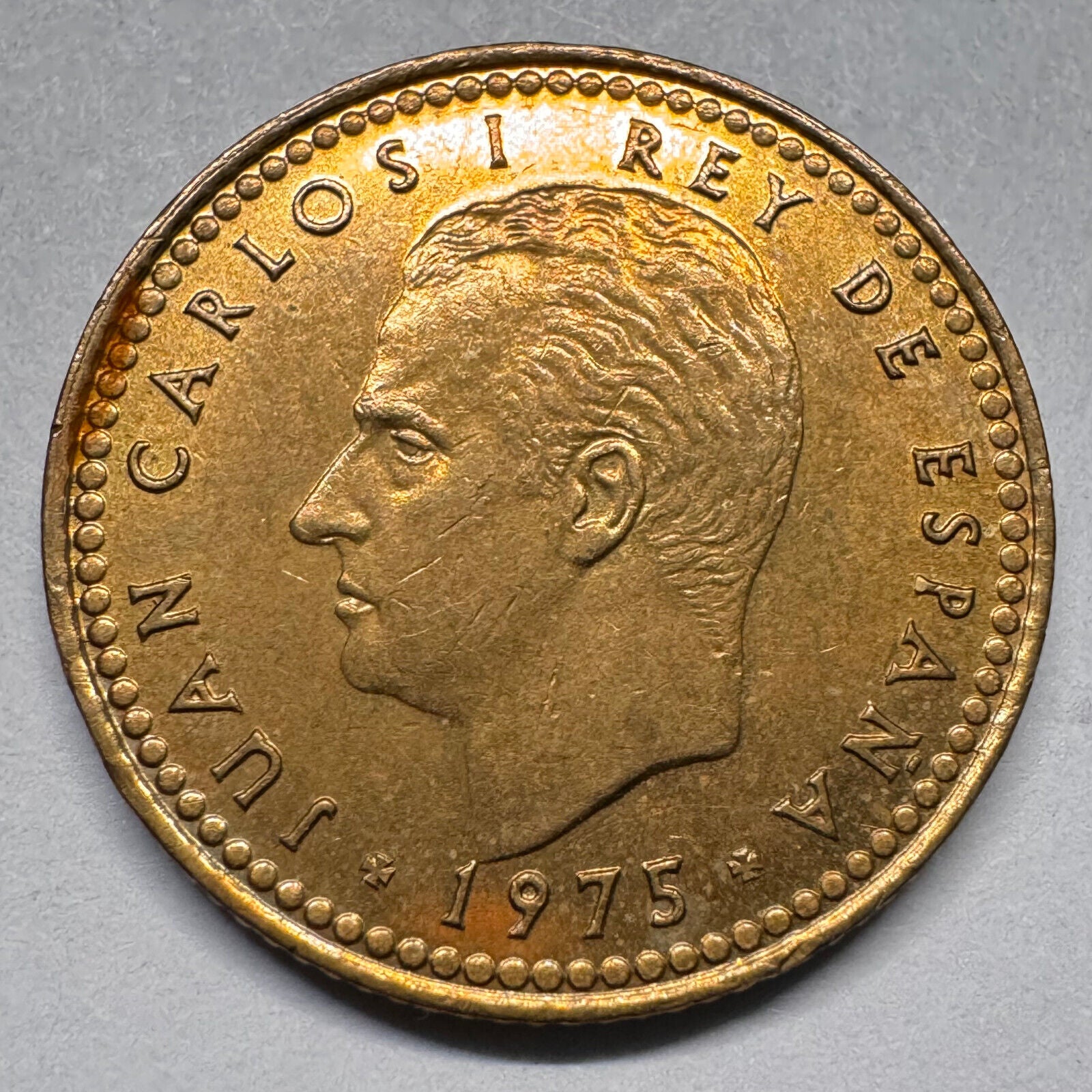 1978 Spain 1 Peseta - Beautiful Coin - #A-025