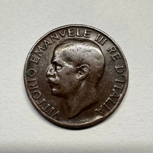 1921 Italy 5 Centesimi - Beautiful Coin - #B-050