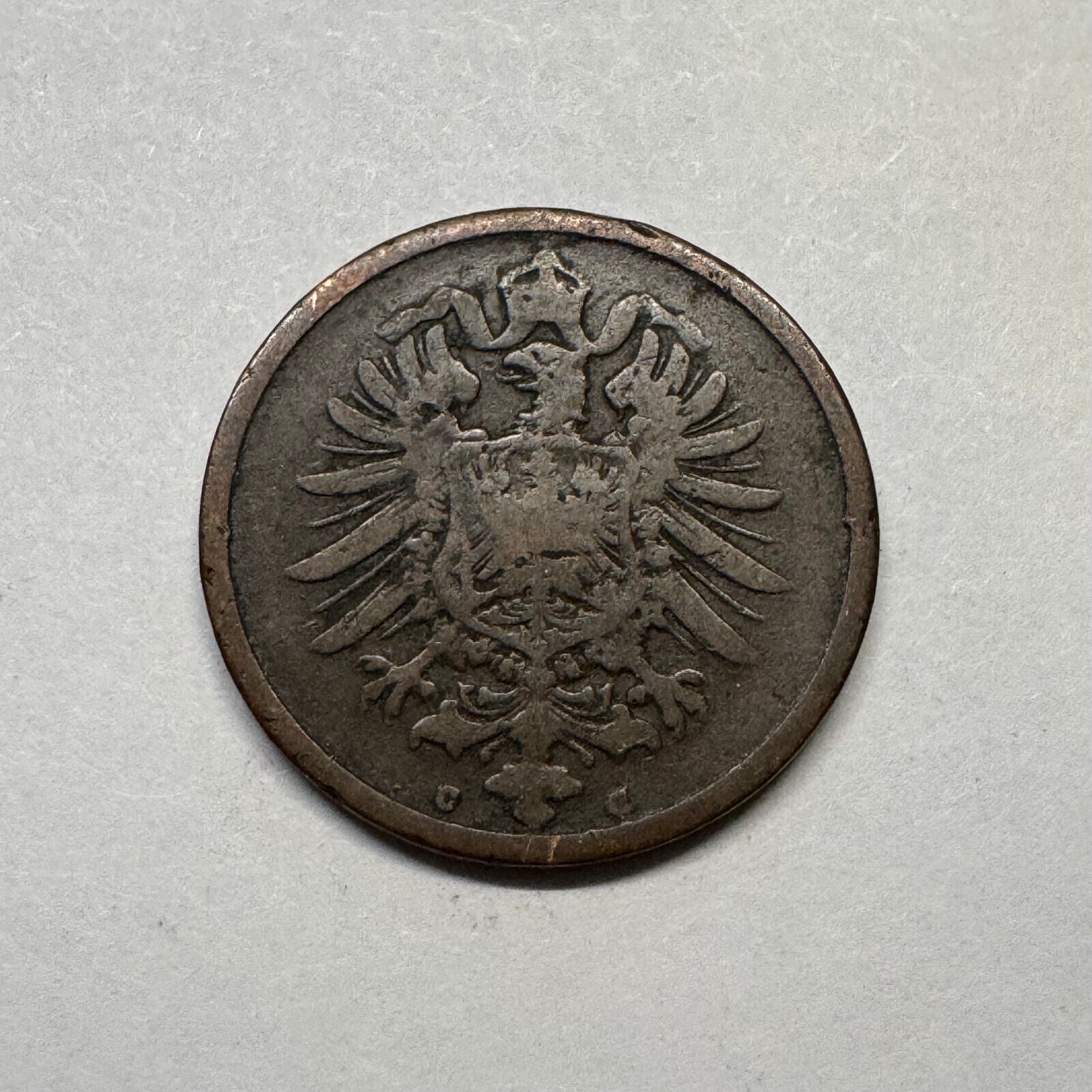 1875 Germany 2 Pfennig - Beautiful Coin - #B-009