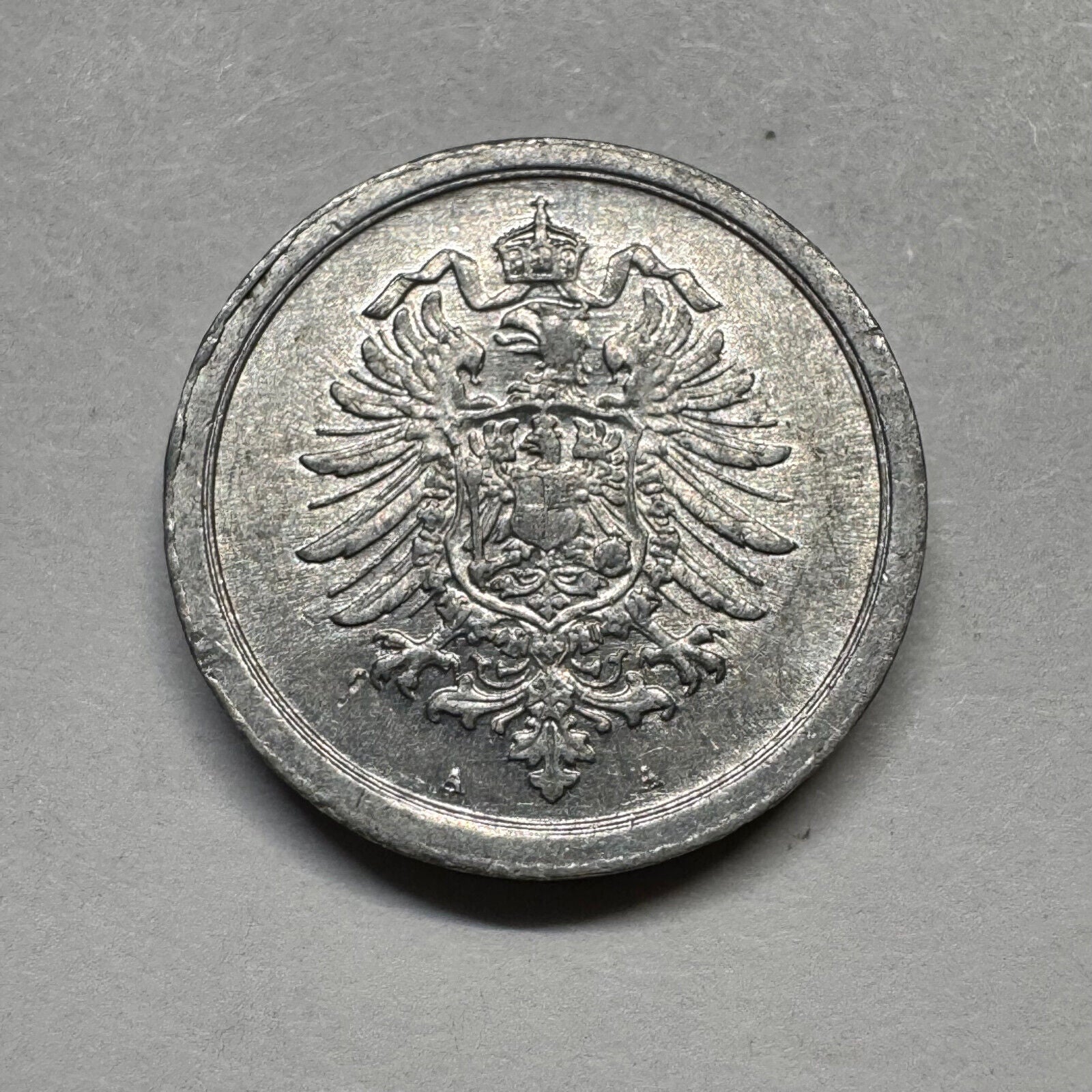 1917 Germany 1 Pfennig - Beautiful Coin - #A-100