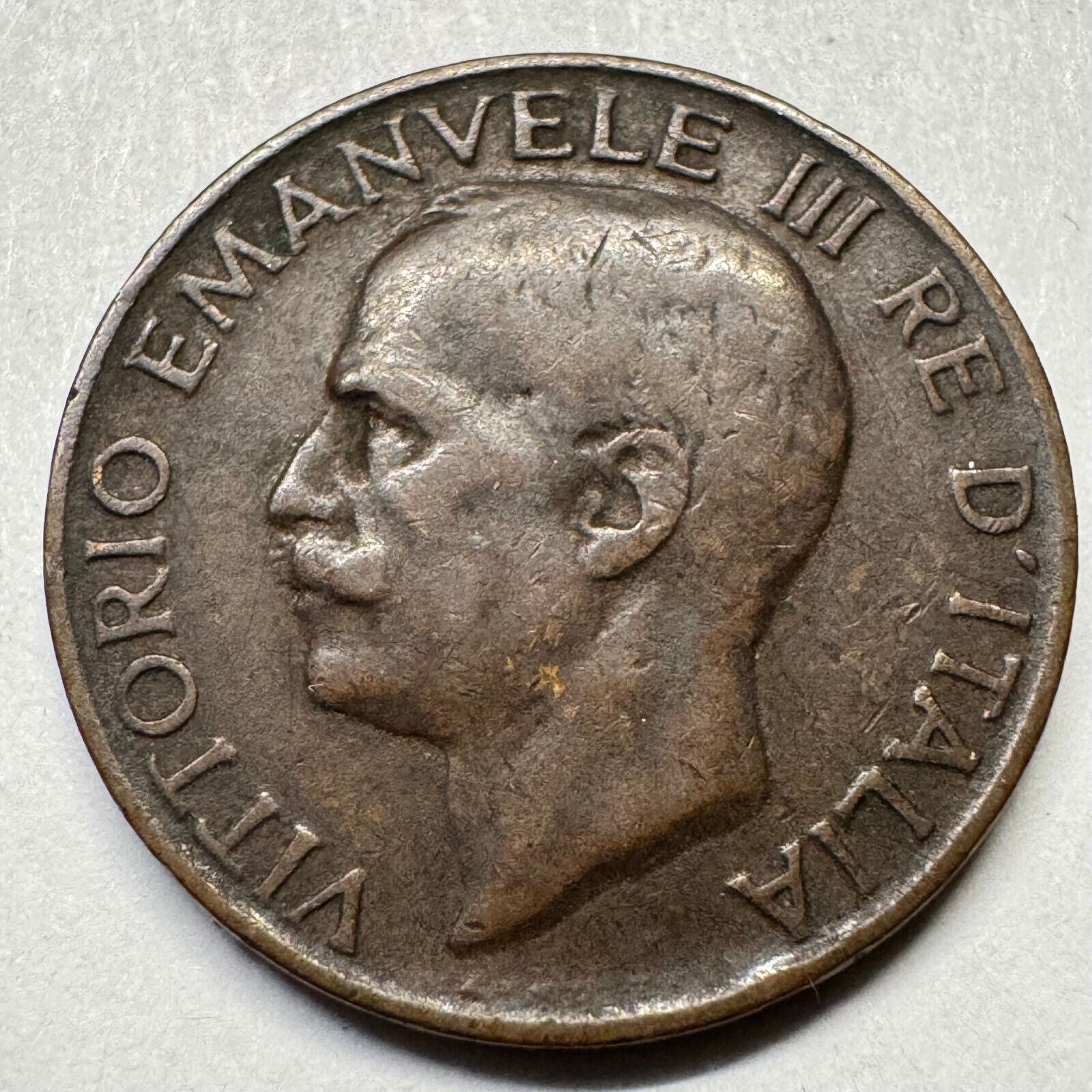 1922 Italy 5 Centesimi - Beautiful Coin - #A-083