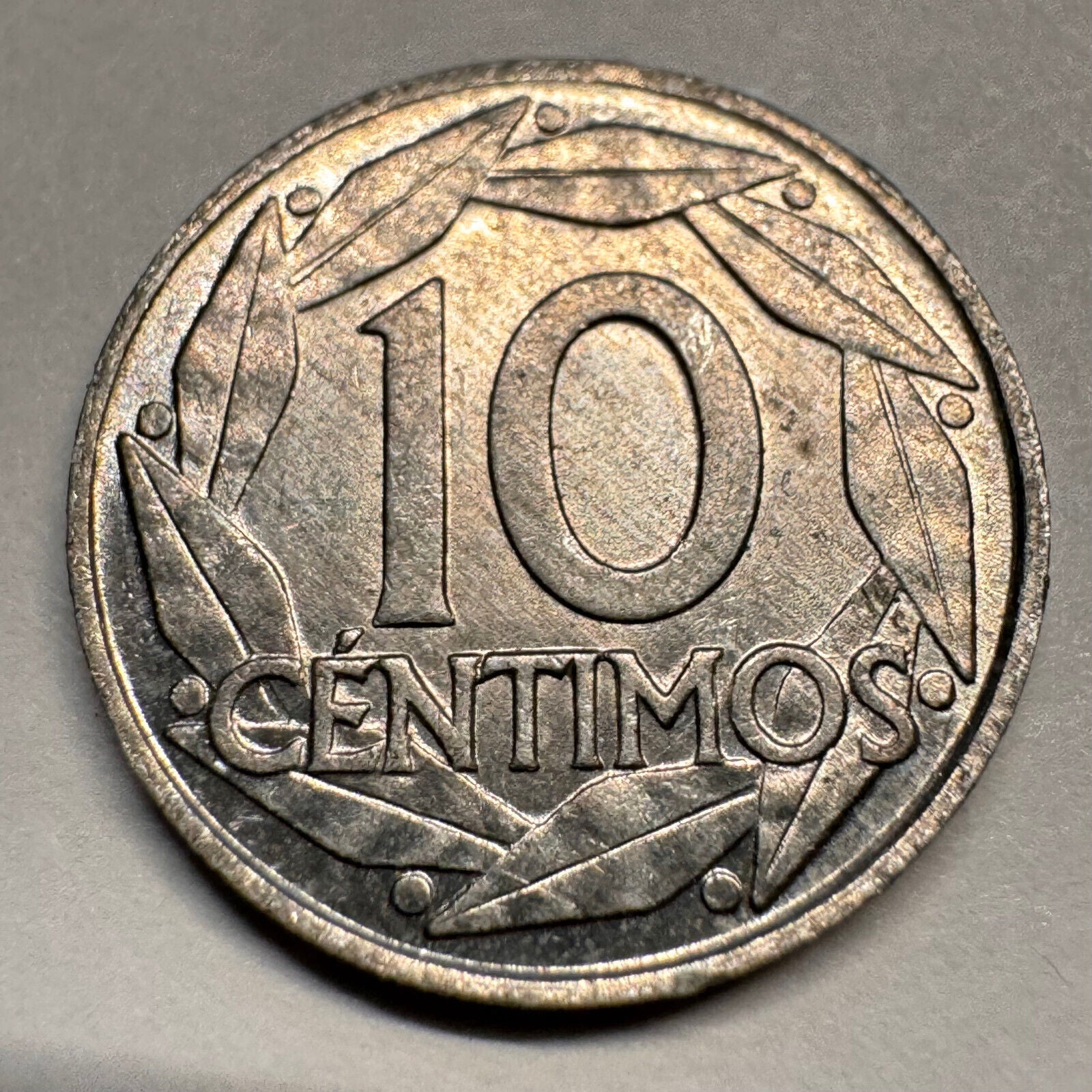 1959 Spain 10 Centimos - Beautiful Coin - #A-037