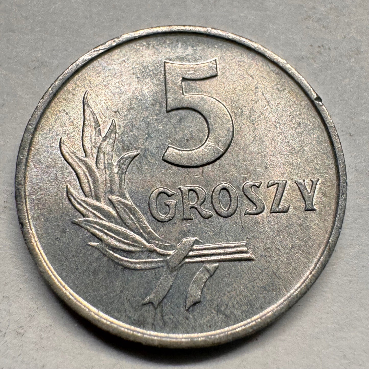 1971 Poland 5 Groszy - Beautiful Coin - #A-032