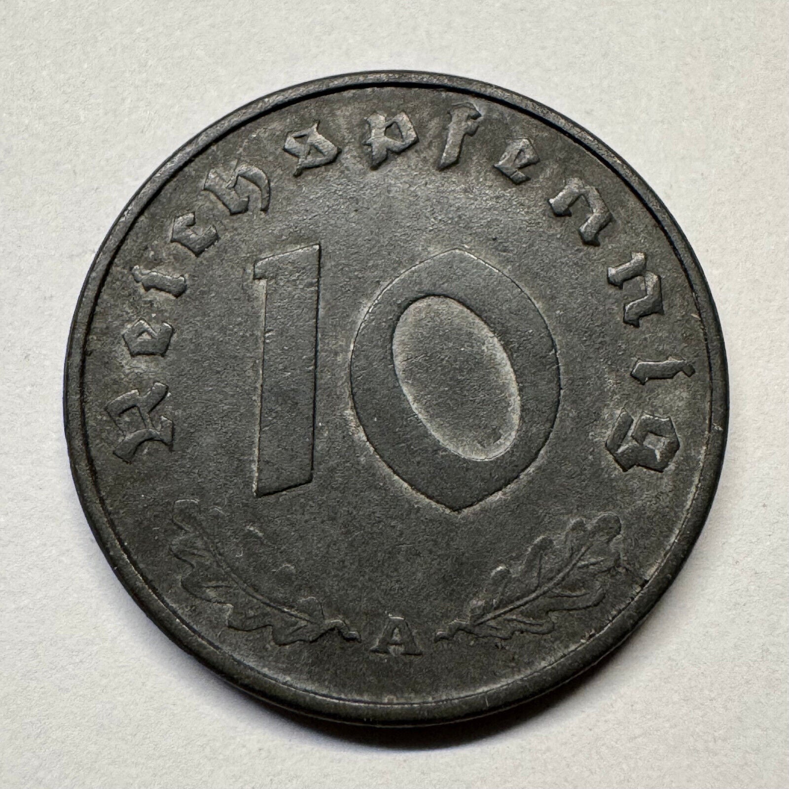 1943 Germany 10 Reichspfennig - Beautiful Coin - #B-051