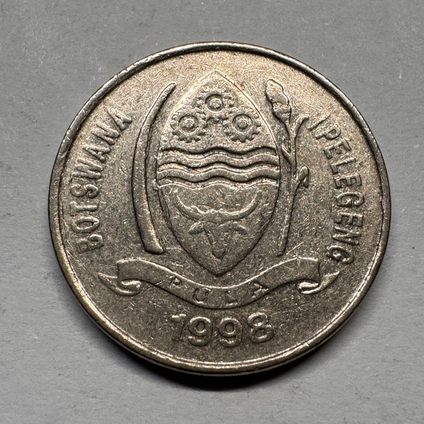 1998 Botswana 10 Thebe - Beautiful Coin - #A-020