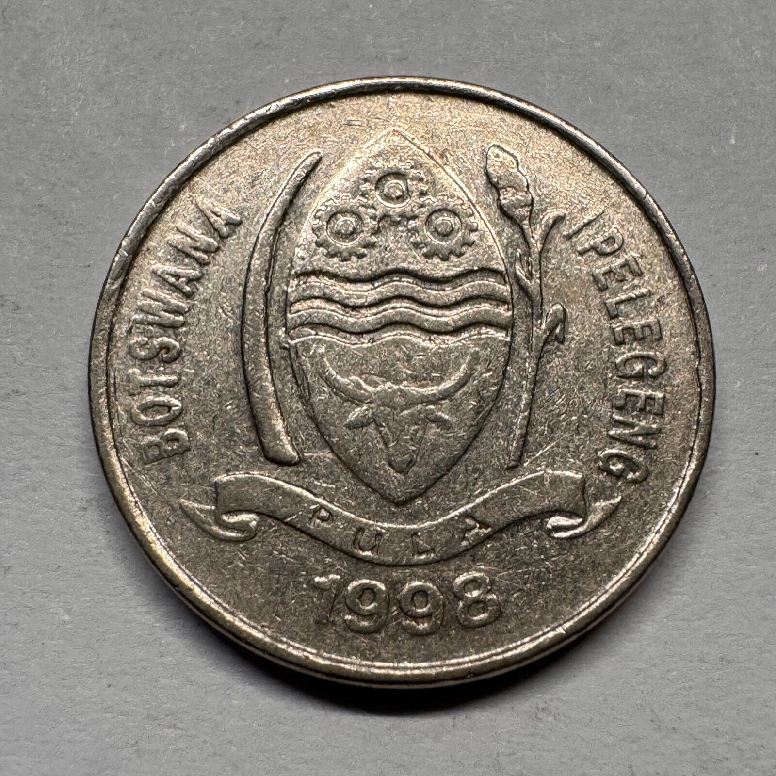 1998 Botswana 10 Thebe - Beautiful Coin - #A-020