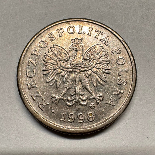 1998 Poland 10 Groszy - Beautiful Coin - #A-031