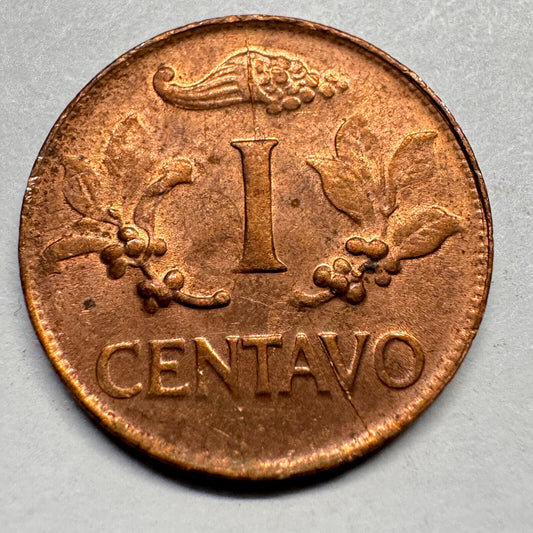 1959 Colombia 1 Centavo - Beautiful Coin - #A-038