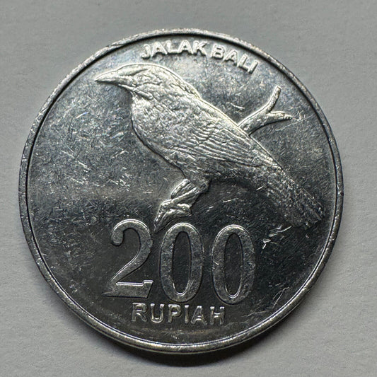 2008 Indonesia 200 Rupiah - Beautiful Coin - #B-053