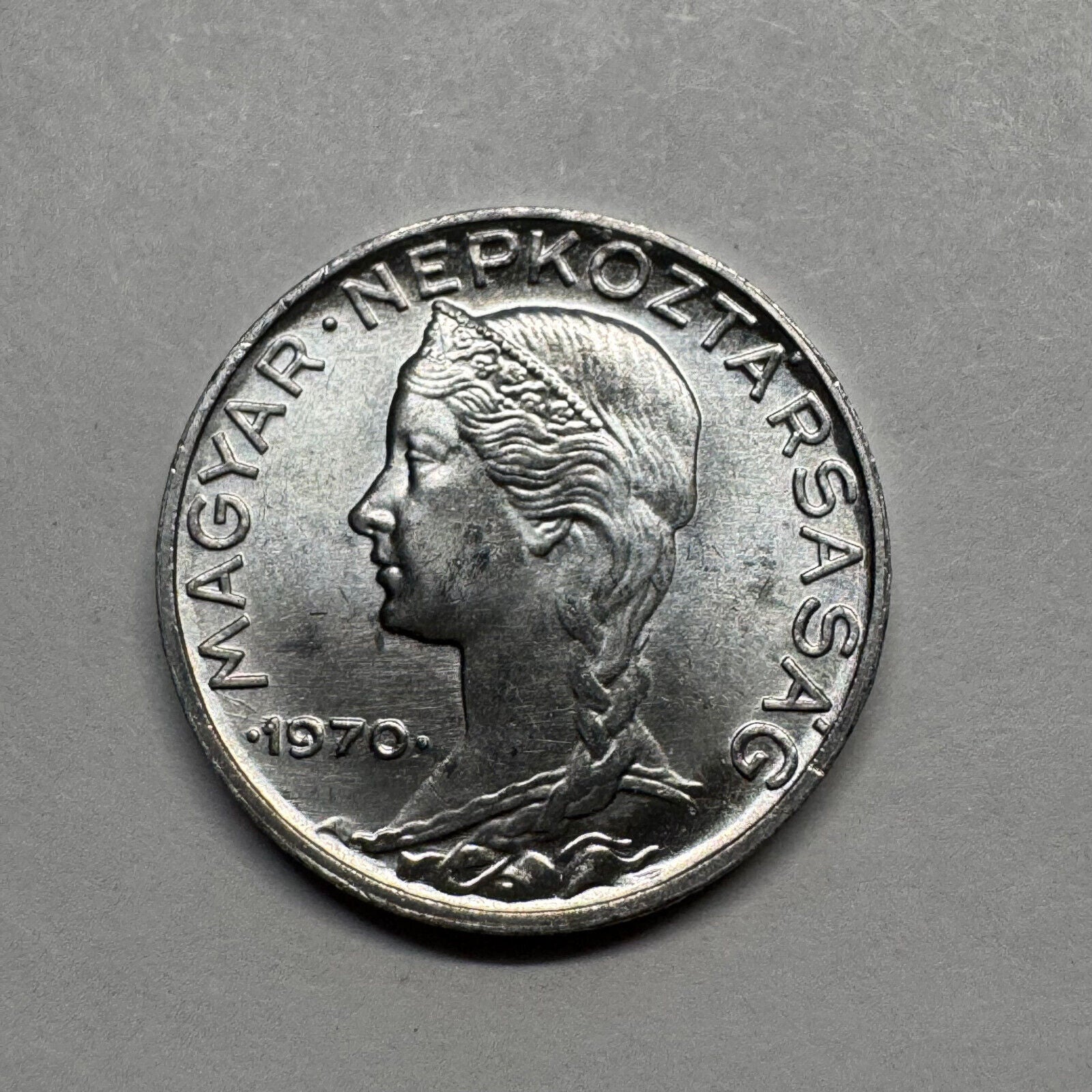1970 Hungary 5 Filler - Beautiful Coin - #B-017