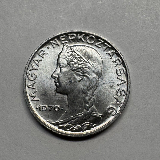 1970 Hungary 5 Filler - Beautiful Coin - #B-017