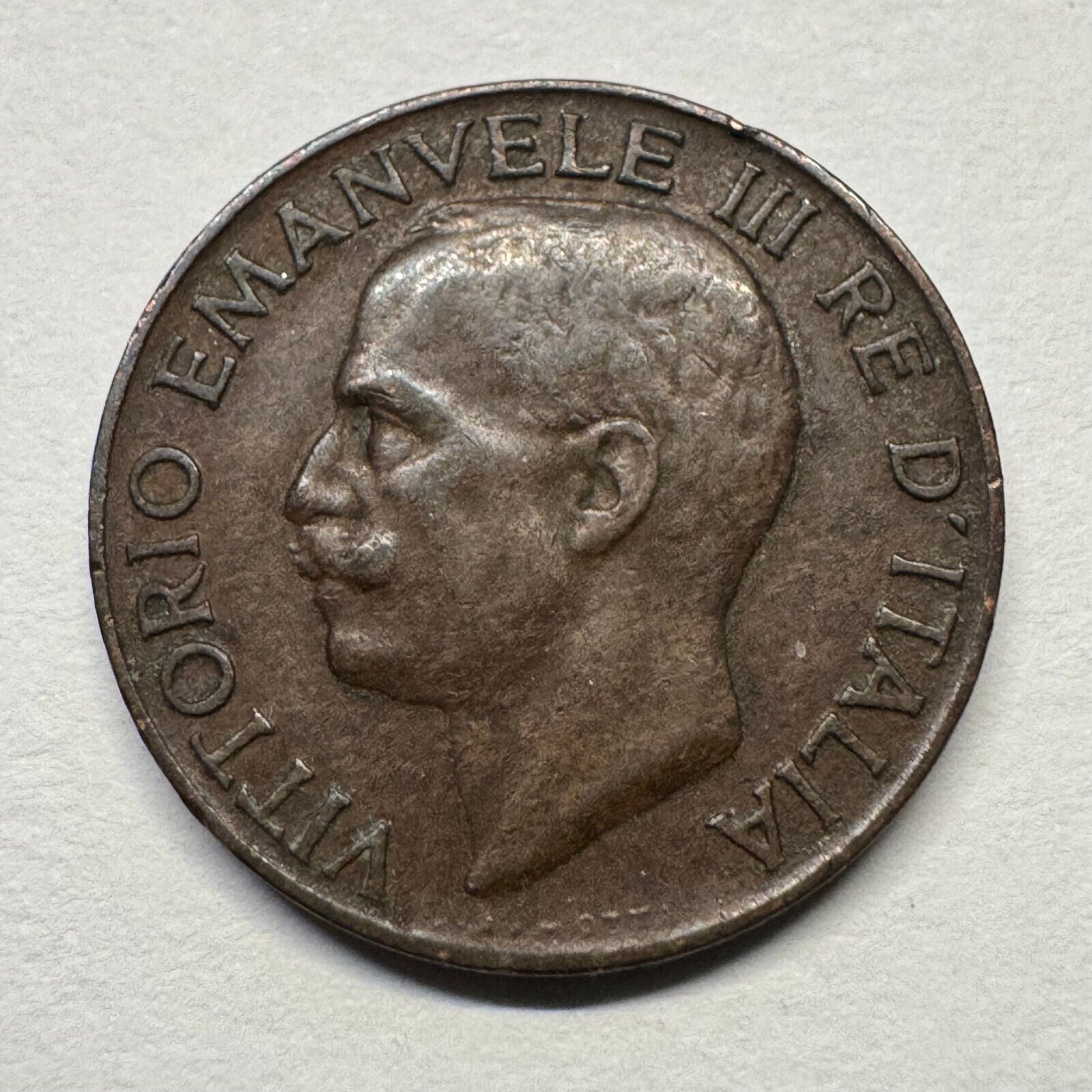 1936 Italy 5 Centesimi - Beautiful Coin - Lot #B-044