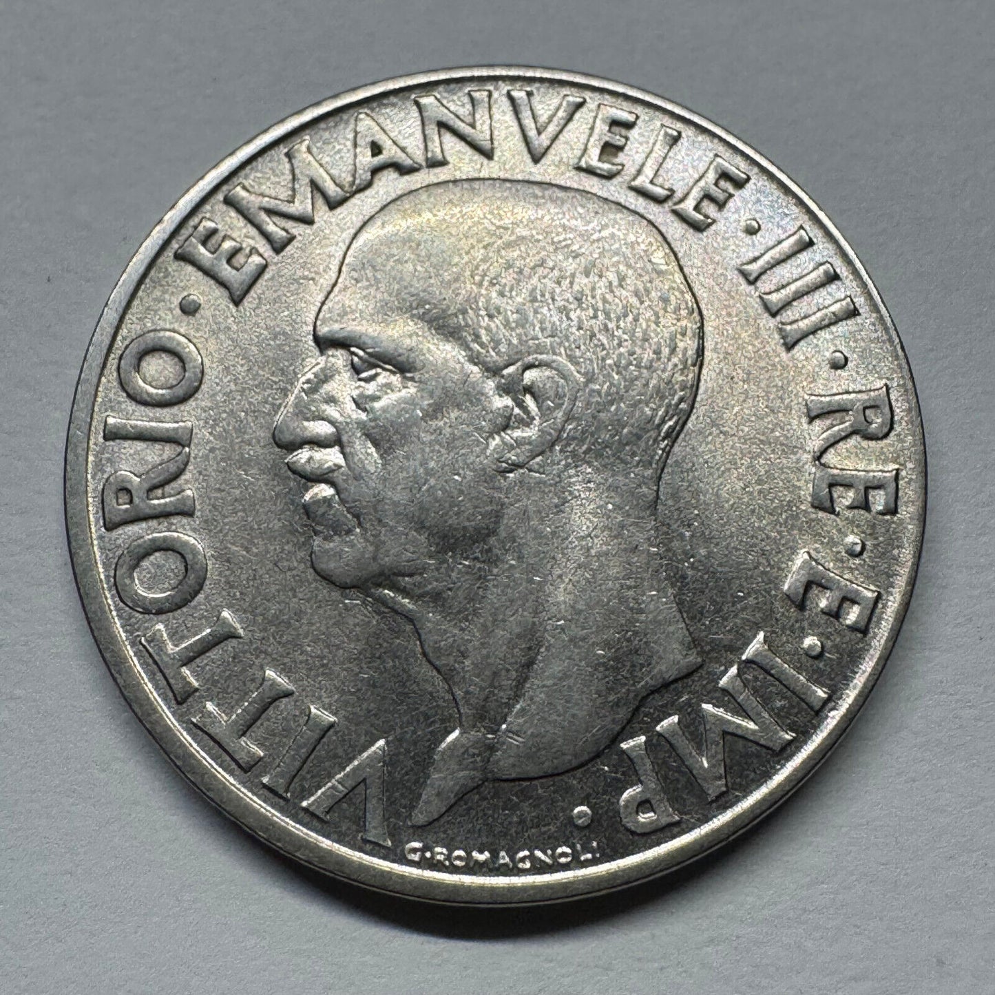 1939 Italy 1 Lira - Beautiful Coin - Lot #B-044