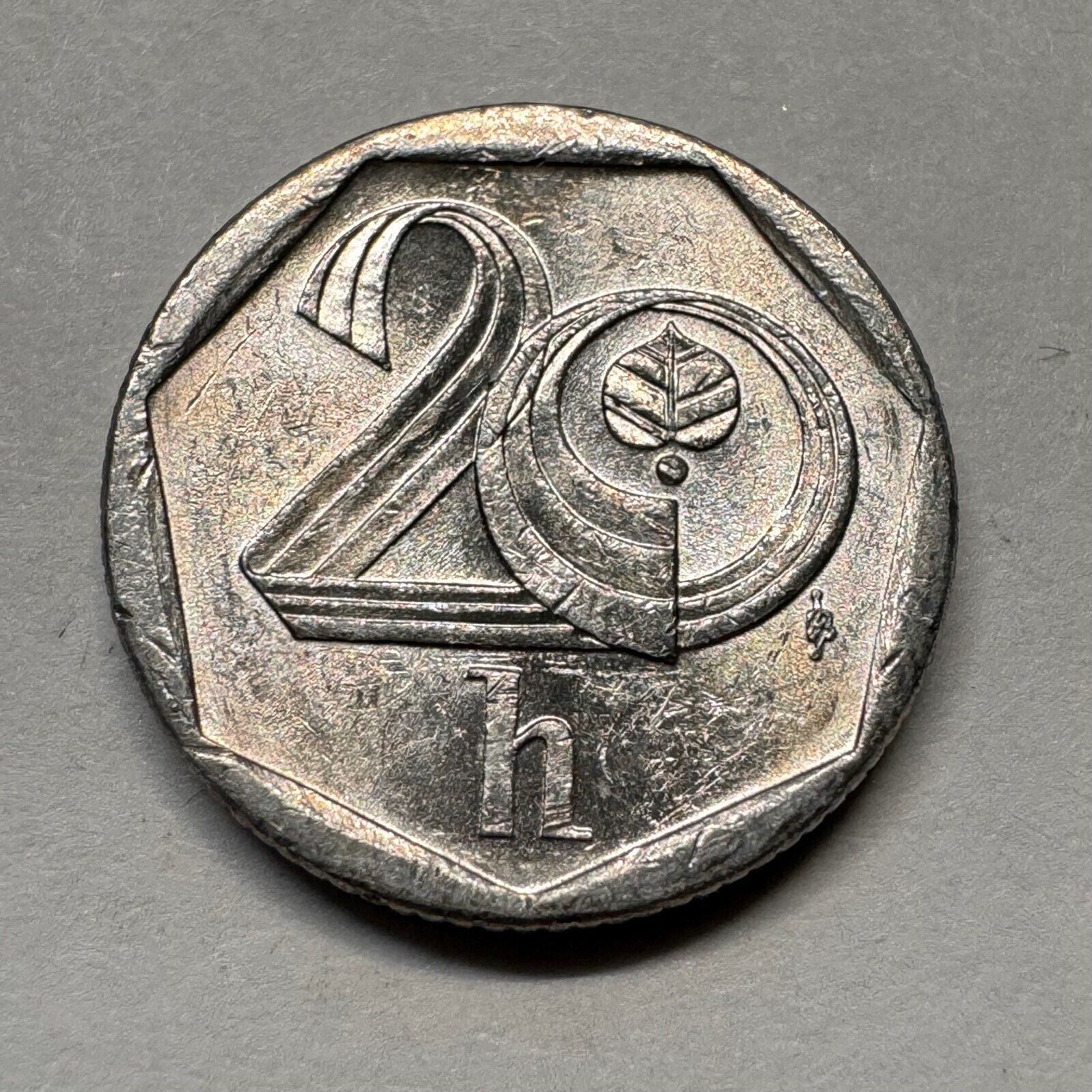1998 Czech Republic 20 Haleru - Beautiful Coin - #A-015