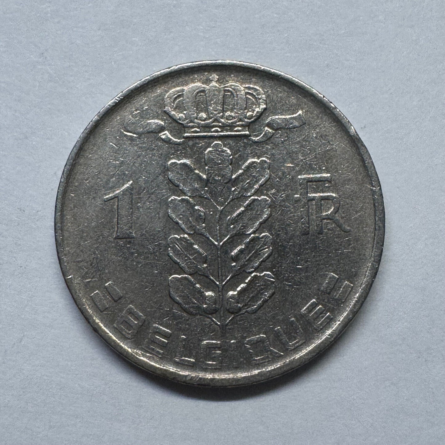 1958 Belgium 1 Franc - Beautiful Coin - #B-022