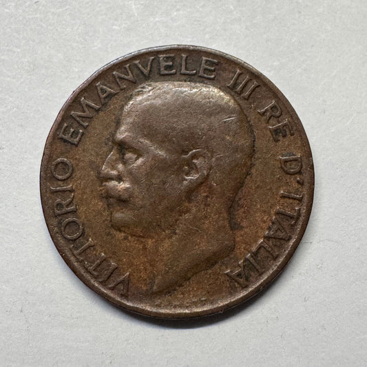 1925 Italy 5 Centesimi - Beautiful Coin - #B-025