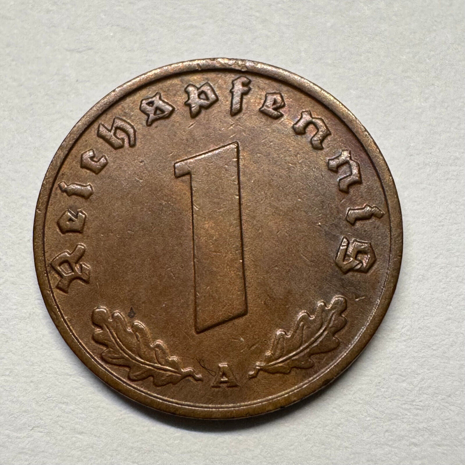 1937 Germany 1 Reichspfennig - Beautiful Coin - #B-043