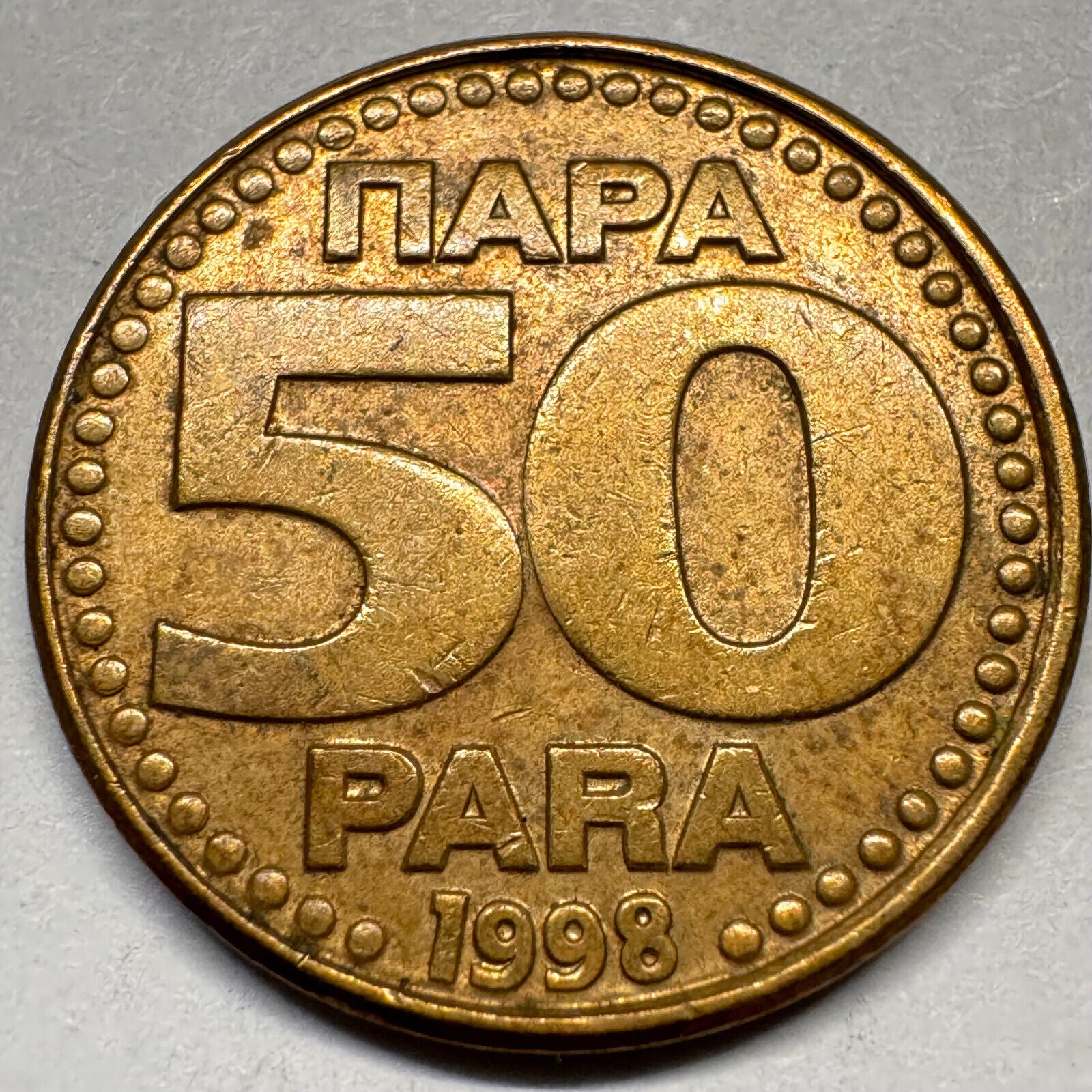 1998 Yugoslavia 50 Paras - Beautiful Coin - #A-029