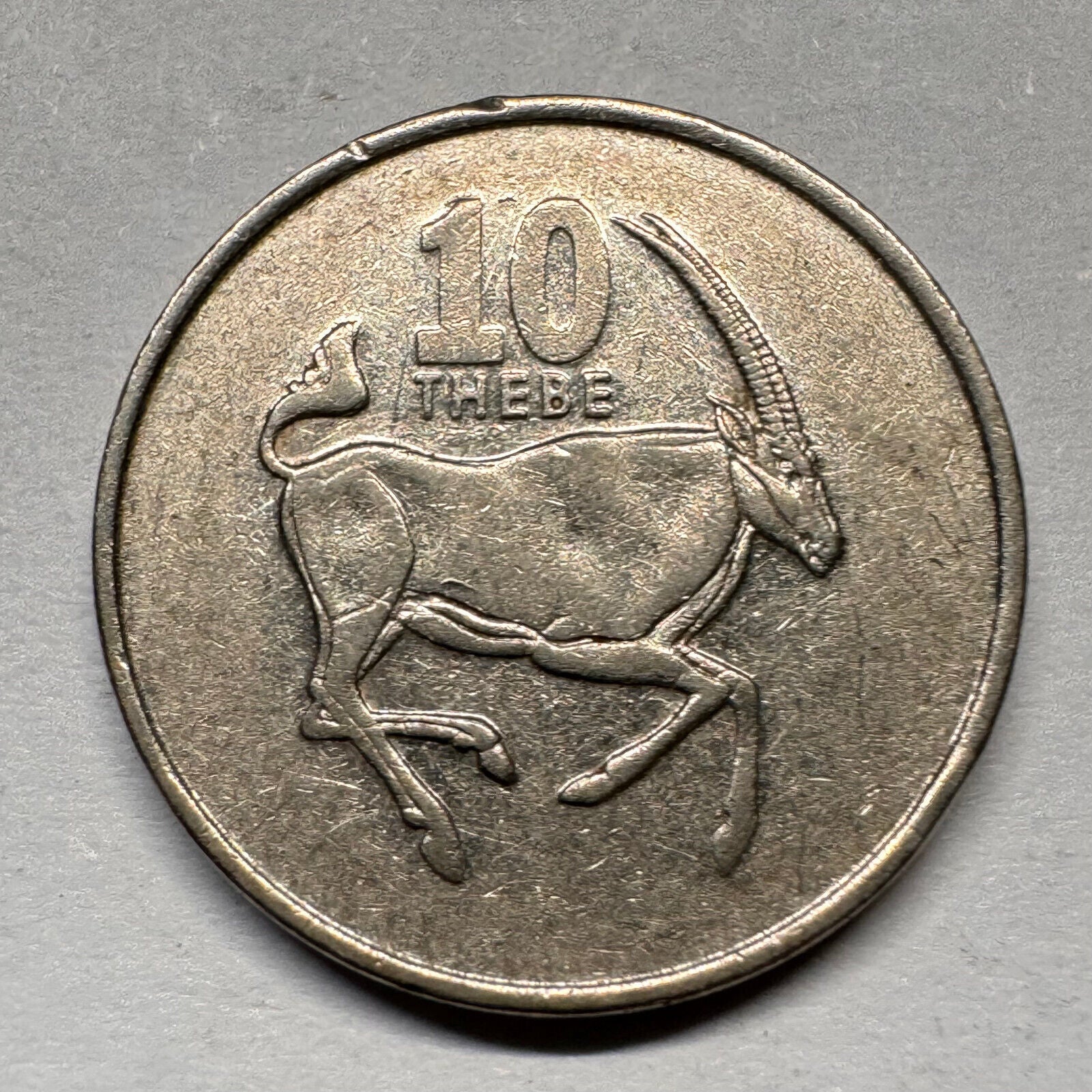 1998 Botswana 10 Thebe - Beautiful Coin - #A-020