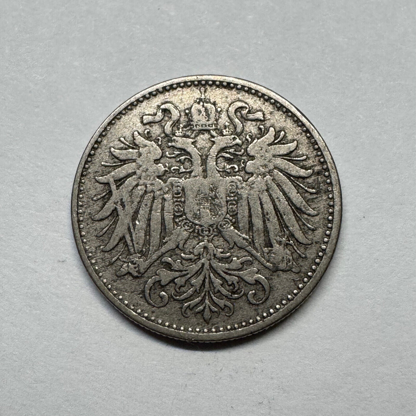 1894 Austria 10 Heller - Beautiful Coin - #B-020