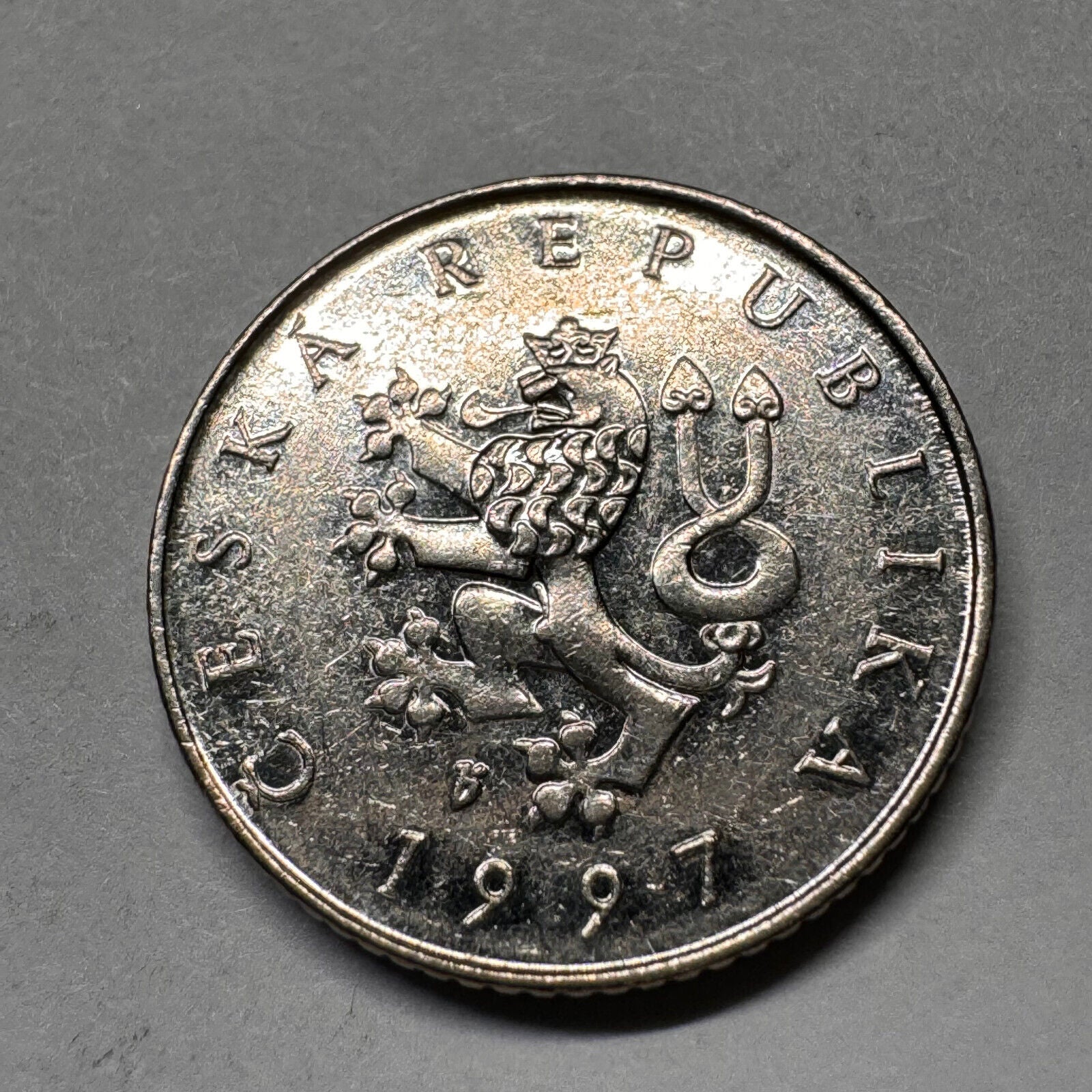 1997 Czech Republic 1 Koruna - Beautiful Coin - #A-014