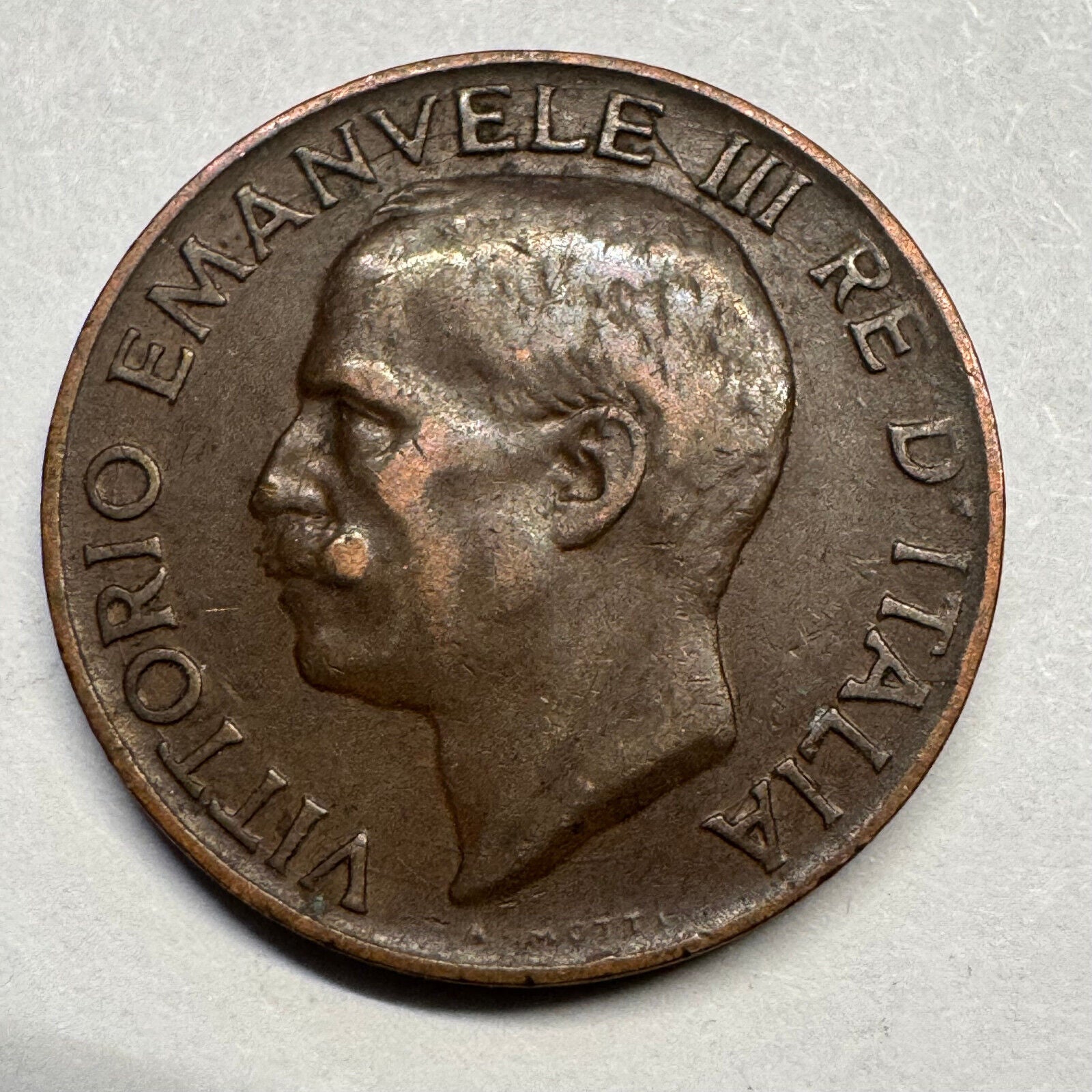 1922 Italy 5 Centesimi - Beautiful Coin - #A-097