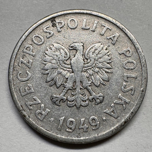 1949 Poland 20 Groszy - Beautiful Coin - #A-040