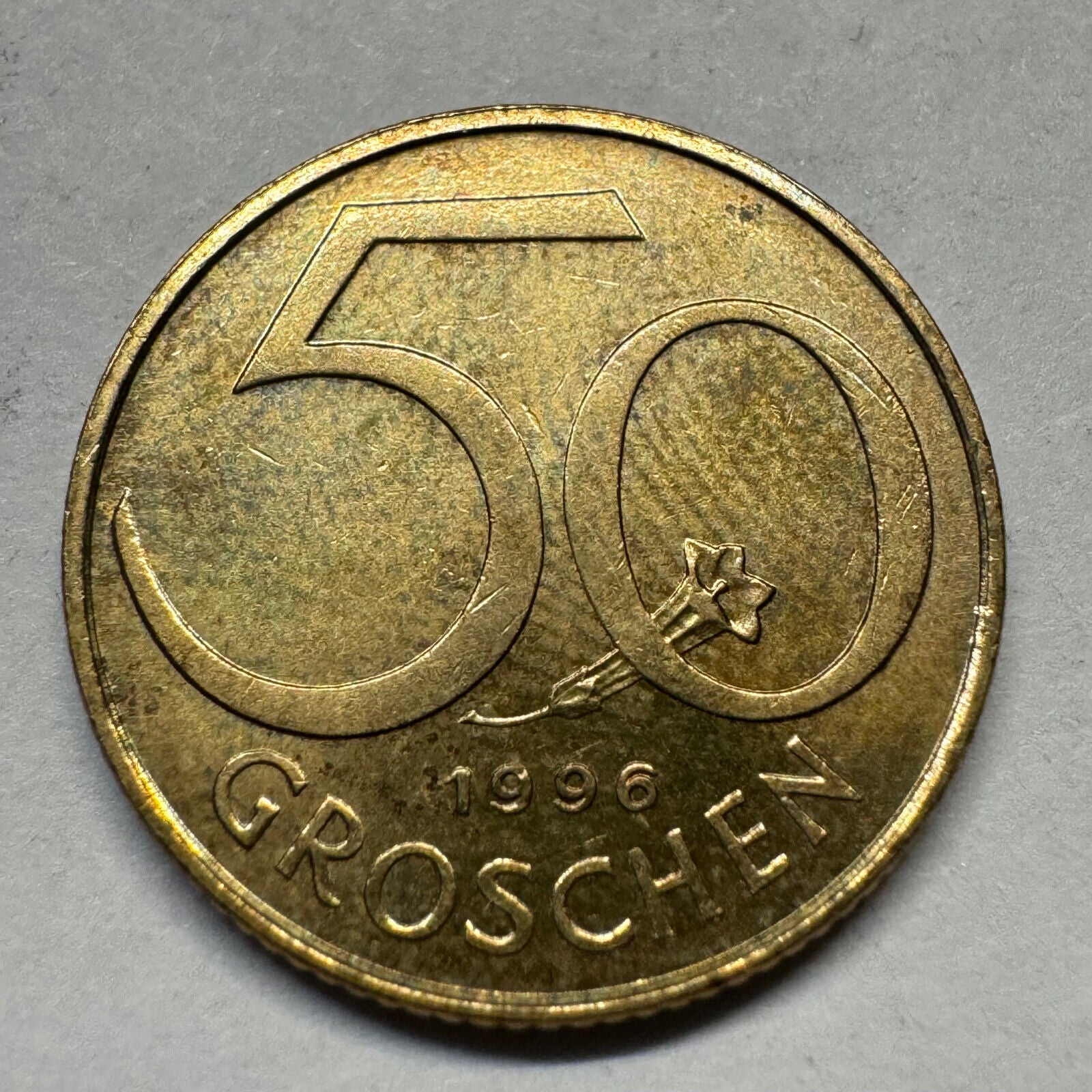 1996 Austria 50 Groschen - Beautiful Coin - #A-009